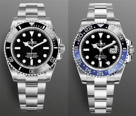 rolex batman vs submariner|rolex batman price uk.